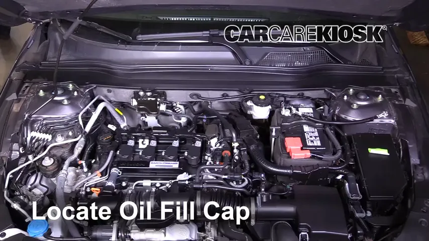 2018 Honda Accord LX 1.5L 4 Cyl. Turbo Oil